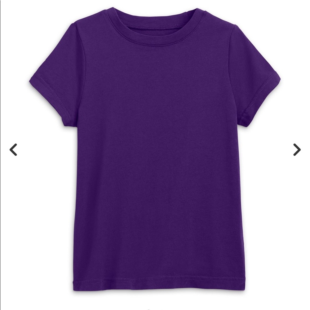 Primary slub classic cotton T-shirt grape purple - Picture 1 of 4